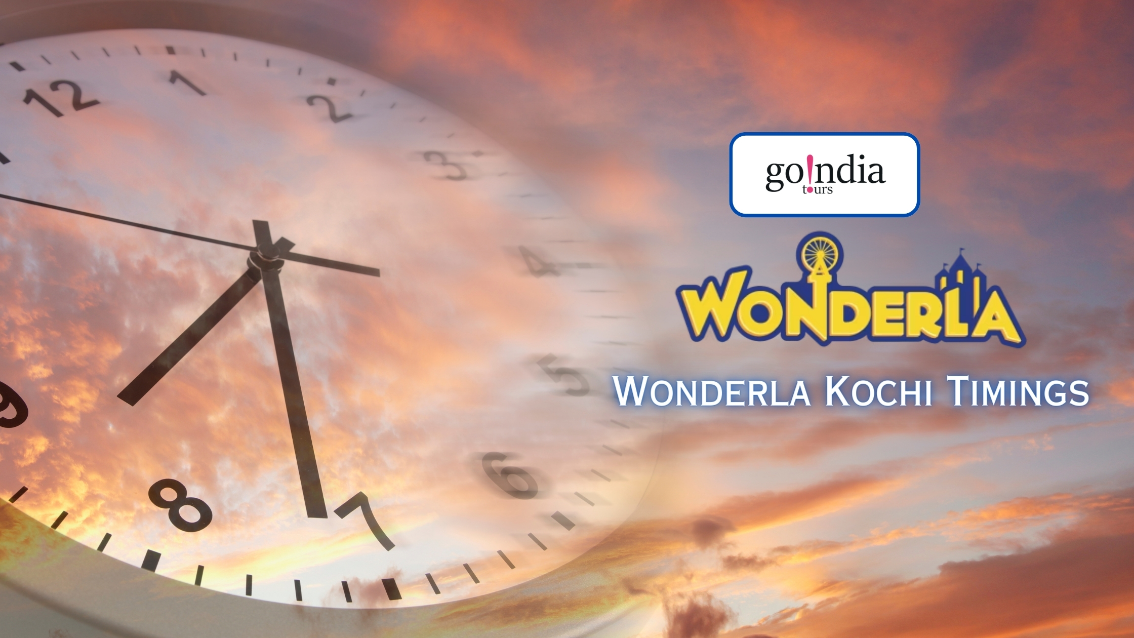 Wonderla Kochi Timings